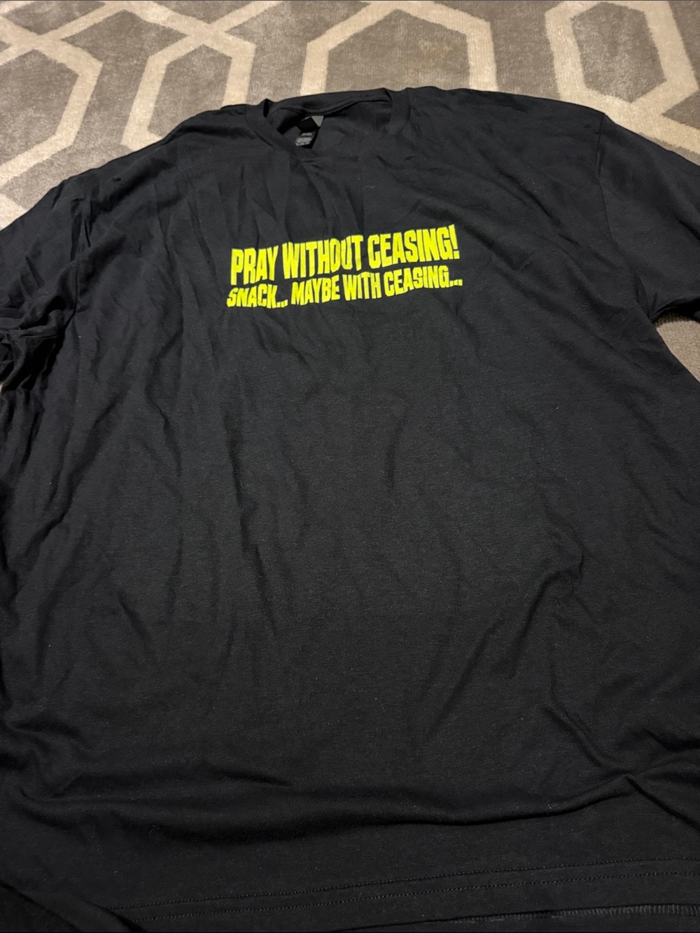 Men’s funny biblical reference tee sz XXL / NEW